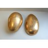  SET FUMO VINTAGE SCULTURA BRONZO ACCENDINO BRASS EGG DISH TRAY BOWL MIDCENTURY
