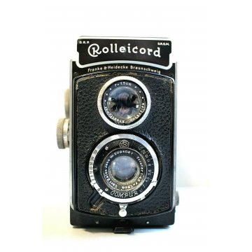 ANTICA Rolleycord Franke & Heidecke Braunschweig MACCHINA FOTOGRAFICA ANALOGICA