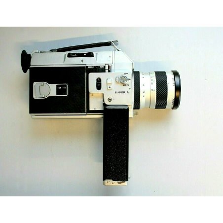 CINEPRESA 8mm VINTAGE Canon SUPER8 AUTO ZOOM 814 7.5mm-60mm 1:1.4 CUSTODIA 70s  