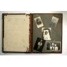 ANTICO ALBUM FOTOGRAFICO PELLE Berlin GERMANY ANTICHE FOTO FAMIGLIA ITALY 800   