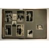 ANTICO ALBUM FOTOGRAFICO PELLE Berlin GERMANY ANTICHE FOTO FAMIGLIA ITALY 800   