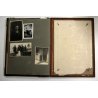 ANTICO ALBUM FOTOGRAFICO PELLE Berlin GERMANY ANTICHE FOTO FAMIGLIA ITALY 800   