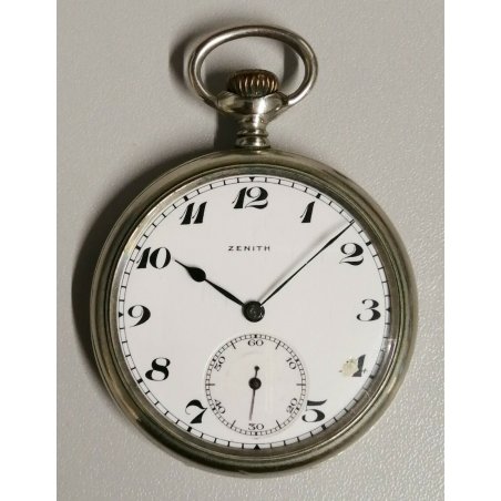 ANTICO OROLOGIO TASCA Zenith epoca 900 taschino OLD POCKET WATCH montre de poche