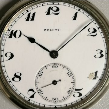 ANTICO OROLOGIO TASCA Zenith epoca 900 taschino OLD POCKET WATCH montre de poche