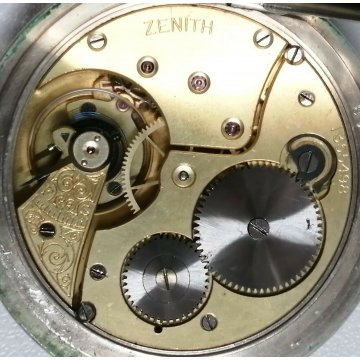 ANTICO OROLOGIO TASCA Zenith epoca 900 taschino OLD POCKET WATCH montre de poche