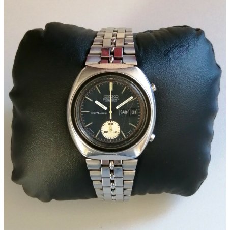 Seiko 6139-8002 Chronograph AUTOMATIC Day Date OROLOGIO POLSO VINTAGE old WATCH