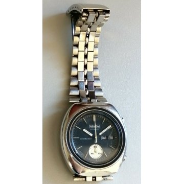 Seiko 6139-8002 Chronograph AUTOMATIC Day Date OROLOGIO POLSO VINTAGE old WATCH