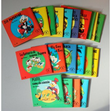 Lotto n° 20 MINI LIBRO Mondadori  Walt Disney BAMBI LILLO PIPPO DUMBO ANNI '60