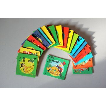 Lotto n° 20 MINI LIBRO Mondadori  Walt Disney BAMBI LILLO PIPPO DUMBO ANNI '60