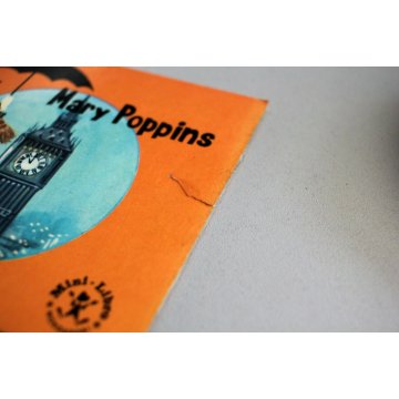 Lotto n° 5 MINI LIBRO Mondadori  Walt Disney PINOCCHIO MARY POPPINS ANNI '60