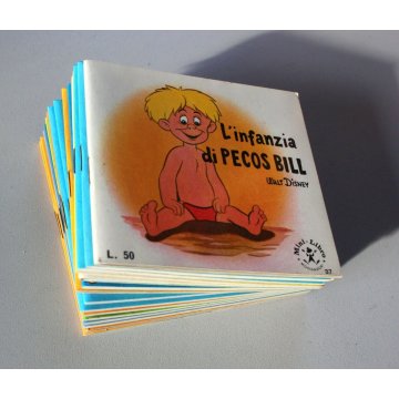 Lotto n° 15 MINI LIBRO Mondadori Walt Disney Hanna Barbera PECOS BILL YOGHI 60s