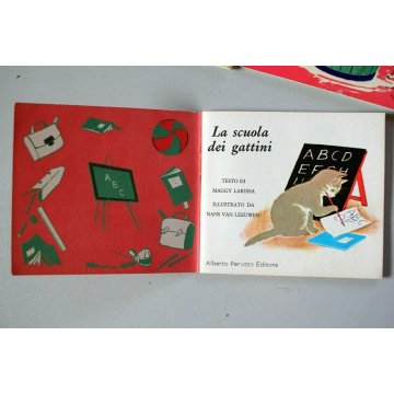 Lotto n°5 MINI LIBRI COLLANA Primo Libro Peruzzo EDITORE Lezioni di sci ANNI '60