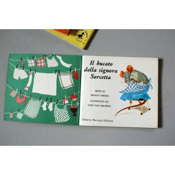 Lotto n°5 MINI LIBRI COLLANA Primo Libro Peruzzo EDITORE Lezioni di sci ANNI '60