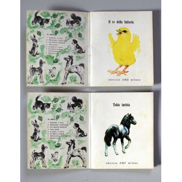 Lotto n°2 LIBRI COLLANA libriccini per i più piccoli EDITRICE AMZ Milanese TOBIA