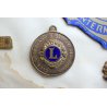 LOTTO 21 pin SPILLA Lions CLUB INTERNATIONAL VINTAGE 60s DISTINTIVO EMBLEME LOGO