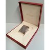 ACCENDINO TASCA St Dupont ARGENTO anno 2001 Paris France VINTAGE LIGHTER Briquet