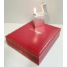 ACCENDINO TASCA St Dupont ARGENTO anno 2001 Paris France VINTAGE LIGHTER Briquet