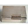 ACCENDINO TASCA St Dupont ARGENTO anno 2001 Paris France VINTAGE LIGHTER Briquet