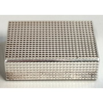 ACCENDINO TASCA St Dupont ARGENTO anno 2001 Paris France VINTAGE LIGHTER Briquet