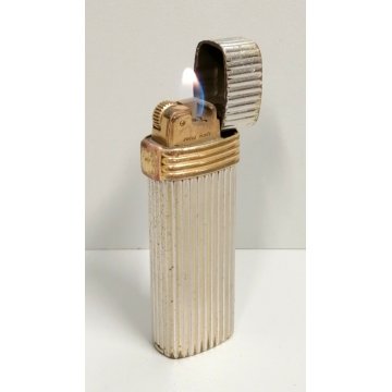 Christian Dior ACCENDINO TASCA DORATO Swiss made VINTAGE GOLDEN LIGHTER Briquet