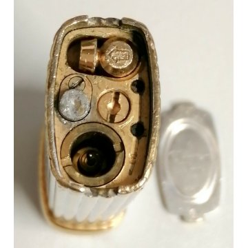 Christian Dior ACCENDINO TASCA DORATO Swiss made VINTAGE GOLDEN LIGHTER Briquet