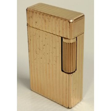 ACCENDINO TASCA St Dupont DORATO Paris France OLD GOLDEN LIGHTER Briquet VINTAGE