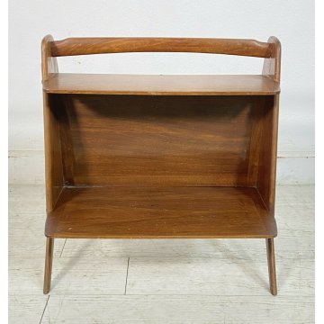  PORTARIVISTE VINTAGE ICO PARISI LEGNO DESIGN MID CENTURY ANNI 50 MODERNARIATO 