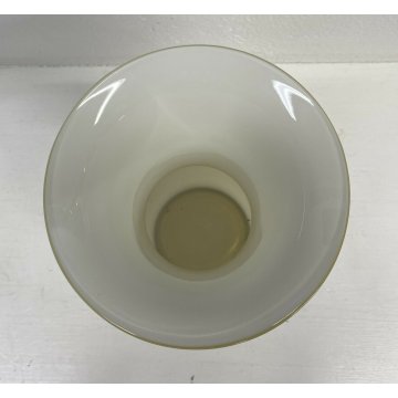 GRANDE VASO INCAMICIATO DESIGN PAOLO VENINI ITALIA 1981 VETRO MURANO VASE GLASS