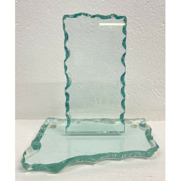 SCULTURA FONTANA ARTE PIETRO CHIESA VETRO VINTAGE ART GLASS ANNI 50 DESIGN FIORE