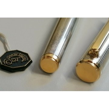 PENNA STILOGRAFICA VERMEIL argento 925 Davide Tessari VINTAGE FOUNTAIN PEN BOX