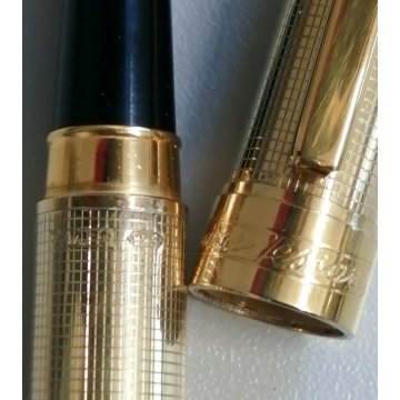 PENNA STILOGRAFICA VERMEIL argento 925 Davide Tessari VINTAGE FOUNTAIN PEN BOX