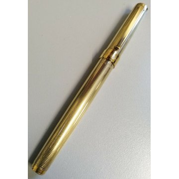 PENNA STILOGRAFICA VERMEIL argento 925 Davide Tessari VINTAGE FOUNTAIN PEN BOX