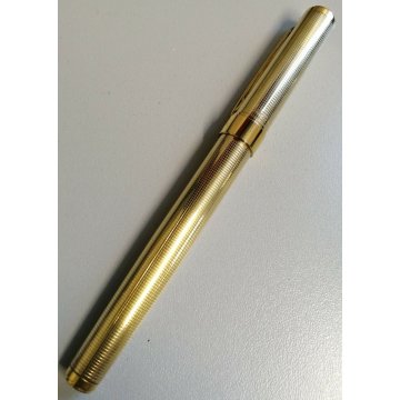 PENNA STILOGRAFICA VERMEIL argento 925 Davide Tessari VINTAGE FOUNTAIN PEN BOX