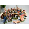 Lotto 59pz STATUINE PRESEPE PLASTICA VINTAGE VARIE EPOCHE SACRA FAMIGLIA ANIMALI
