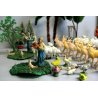 Lotto 59pz STATUINE PRESEPE PLASTICA VINTAGE VARIE EPOCHE SACRA FAMIGLIA ANIMALI