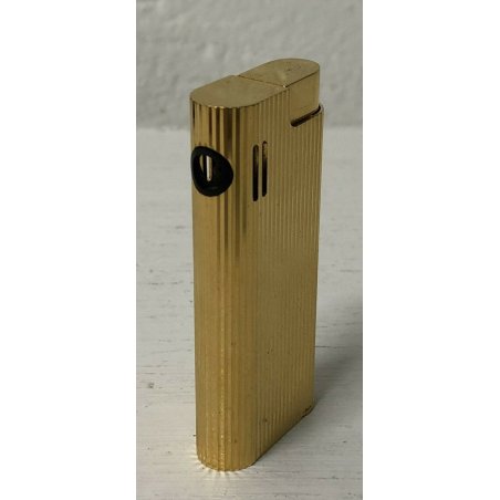 ACCENDINO SAVINELLI PLACCATO ORO 24K VINTAGE ANNI 70 MODELLO IN CORONA LIGHTER 