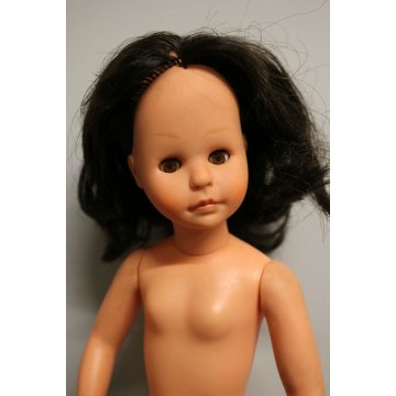 RARA BAMBOLA VINTAGE DOLL Jenni Italocremona 1964-514 accessori abiti SCHUBERTH