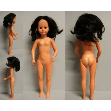 RARA BAMBOLA VINTAGE DOLL Jenni Italocremona 1964-514 accessori abiti SCHUBERTH