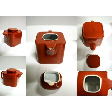 SERVIZIO TE CAFFE 6pers DESIGN Makio Hasuike CERAMICHE Franco Pozzi MINIMAL 1967