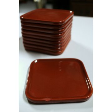 SERVIZIO TE CAFFE 6pers DESIGN Makio Hasuike CERAMICHE Franco Pozzi MINIMAL 1967