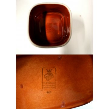 SERVIZIO TE CAFFE 6pers DESIGN Makio Hasuike CERAMICHE Franco Pozzi MINIMAL 1967