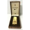 ACCENDINO SAVINELLI PLACCATO ORO 24K VINTAGE ANNI 70 MODELLO IN CORONA LIGHTER 