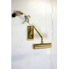 LAMPADA APPLIQUE ORO LUCE ACCENTO PER DIPINTO QUADRO OTTONE 1 LUME EPOCA VINTAGE