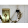 LAMPADA APPLIQUE ORO LUCE ACCENTO PER DIPINTO QUADRO OTTONE 1 LUME EPOCA VINTAGE