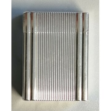 ACCENDINO TASCA St Dupont ARGENTO anno 1995 Paris France VINTAGE LIGHTER Briquet