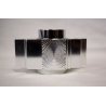ACCENDINO da TAVOLO SAROME 1970 ALLUMINIO PIEZO ELECTRIC TABLE LIGHTER DESIGN