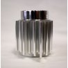 ACCENDINO da TAVOLO SAROME 1970 ALLUMINIO PIEZO ELECTRIC TABLE LIGHTER DESIGN