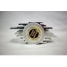 ACCENDINO da TAVOLO SAROME 1970 ALLUMINIO PIEZO ELECTRIC TABLE LIGHTER DESIGN