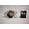 ACCENDINO da TAVOLO SAROME 1970 ALLUMINIO PIEZO ELECTRIC TABLE LIGHTER DESIGN