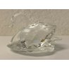 CIGNO SWAROVSKI PICCOLA SCULTURA CRISTALLO FIGURA ARREDO CRYSTAL GLASS VETRO 